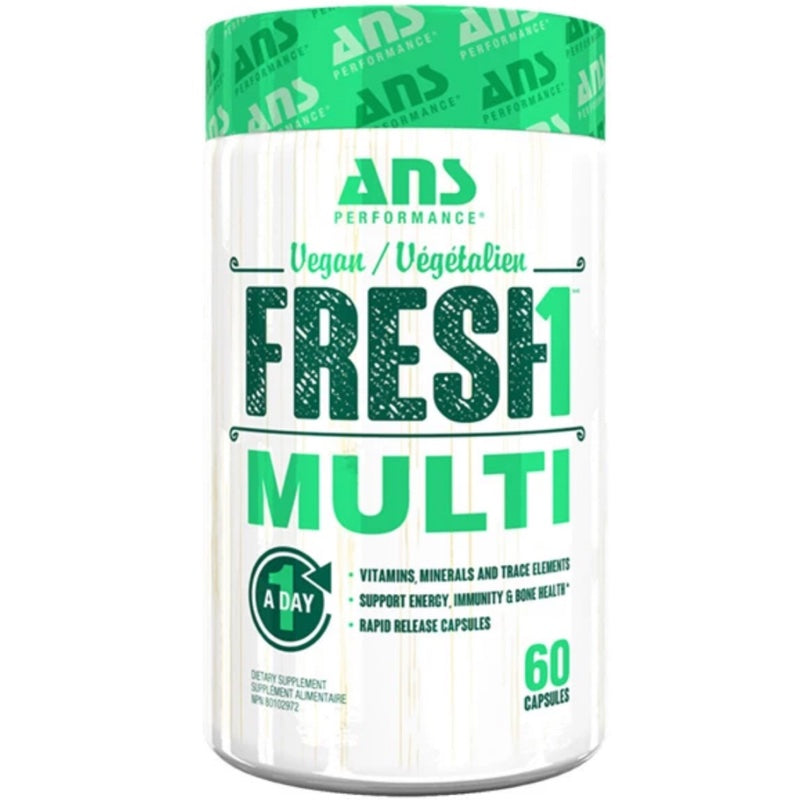 ANS Fresh1 Vegan Multi - 60 Caps - Vitamins and Minerals Supplements - Hyperforme.com