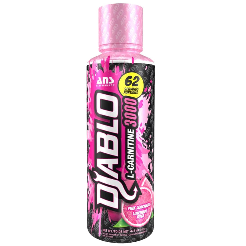 ANS Liquid L-Carnitine 3000 - 473ml Pink Lemonade - Weight Loss Supplements - Hyperforme.com