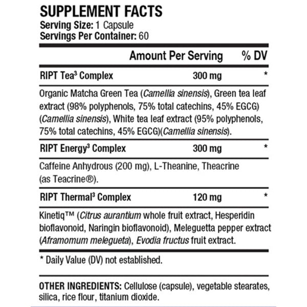 ANS RIPT Fat Burner- 60 Caps - Weight Loss Supplements - Hyperforme.com