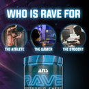 ANS Rave Energy Nootropic - 60 Servings - Brain Supplements - Hyperforme.com