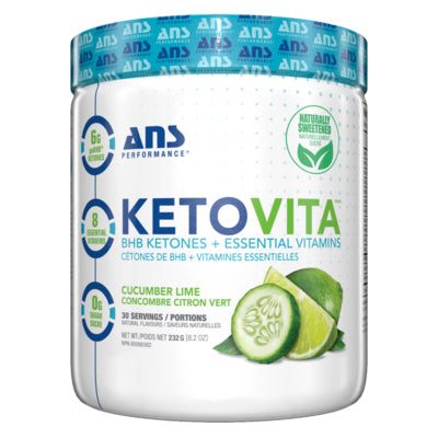 ANS Ketovita - 30 Servings Cucumber Lime - Keto Supplements - Hyperforme.com