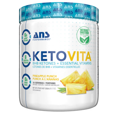 ANS Ketovita - 30 Servings Pineapple Punch - Keto Supplements - Hyperforme.com
