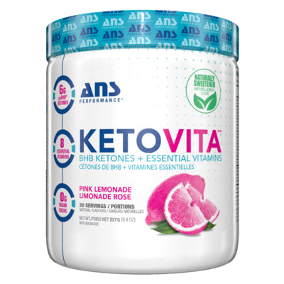 ANS Ketovita - 30 Servings Pink Lemonade - Keto Supplements - Hyperforme.com
