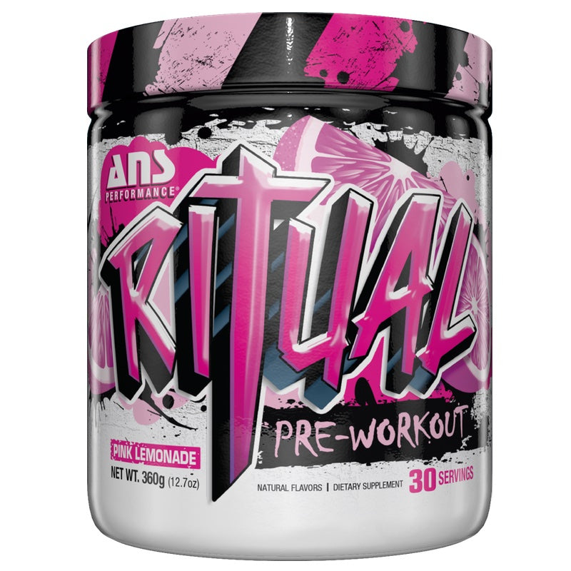ANS Ritual Pre-Workout - 30 Servings Pink Lemonade - Pre-Workout - Hyperforme.com