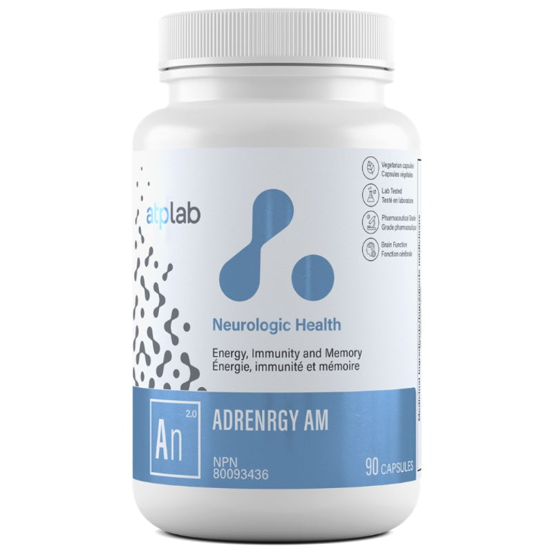 ATP AdrenRGY AM - 90 Caps - Hormonal Support Supplements - Hyperforme.com