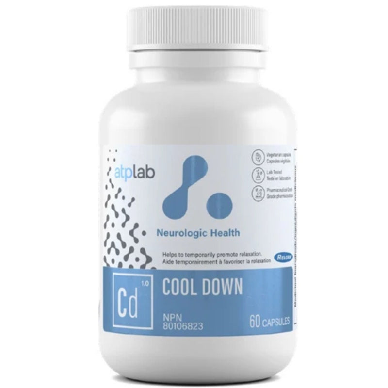 ATP Cool Down - 60 Caps - Stress Aid Supplements - Hyperforme.com