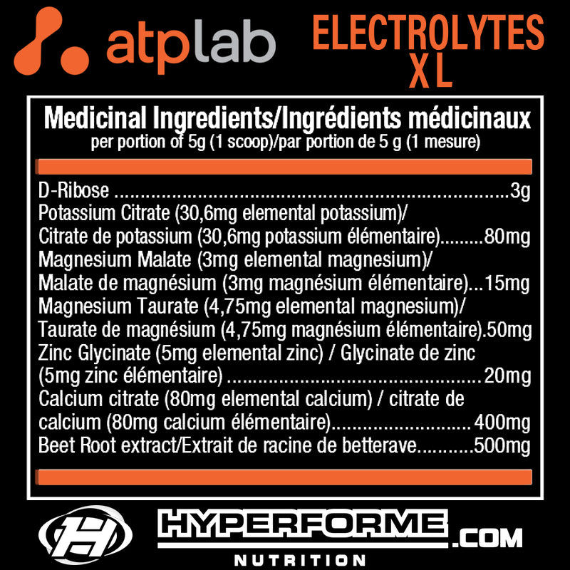 ATP Electrolytes XL - 30 servings - Electrolytes - Hyperforme.com