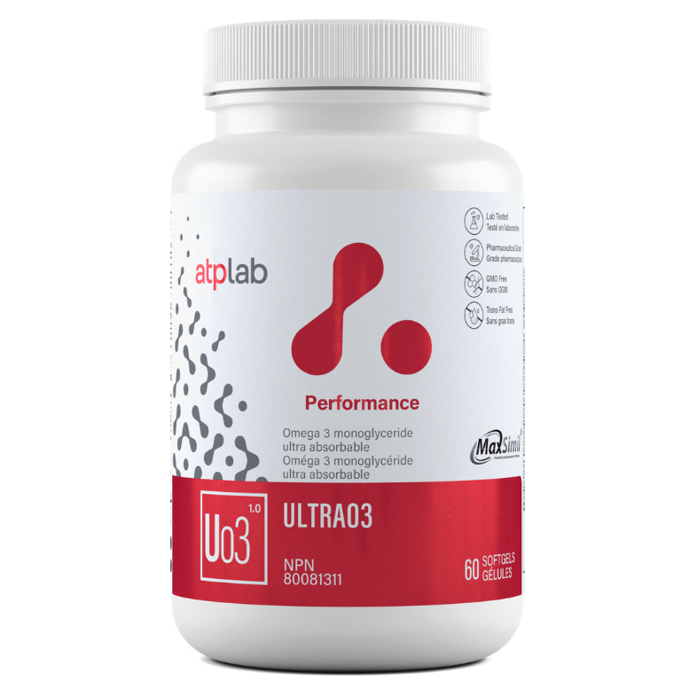 ATP Ultra O3 - 60 Softgels - Omega 3 Supplements - Hyperforme.com