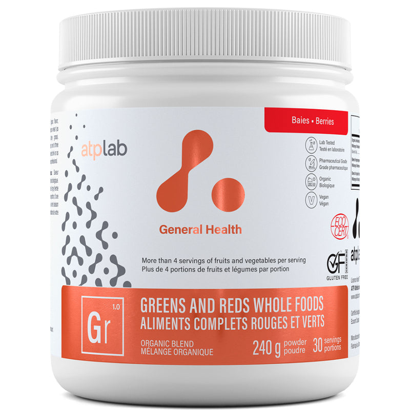 ATP Greens And Reds Whole Foods - 240g Berries - Superfoods (Greens) - Hyperforme.com
