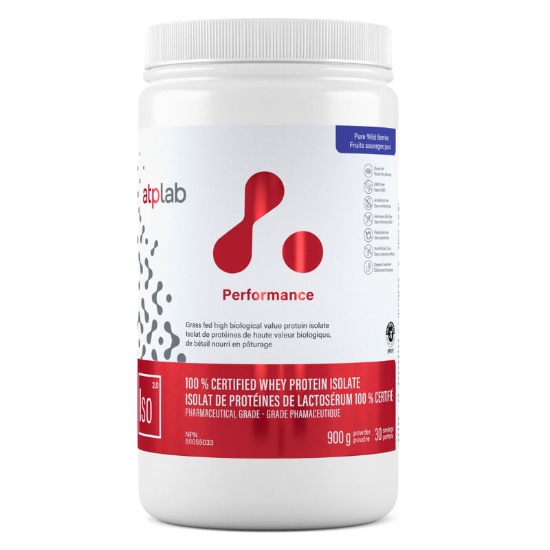 ATP Iso 2.0 - 900g Pure Wild Berries - Protein Powder (Whey Isolate) - Hyperforme.com