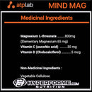 ATP Mind Mag 2.0 - 60 Caps - Vitamins and Minerals Supplements - Hyperforme.com