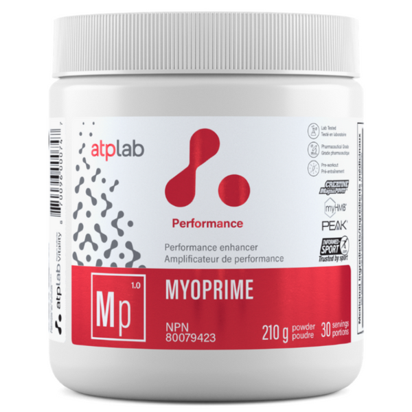 ATP Myoprime - 210g Organic Raspberry - Creatine - Hyperforme.com