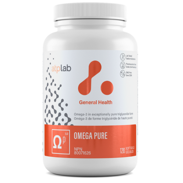 ATP Omega Pure - 120 caps - Omega 3 Supplements - Hyperforme.com