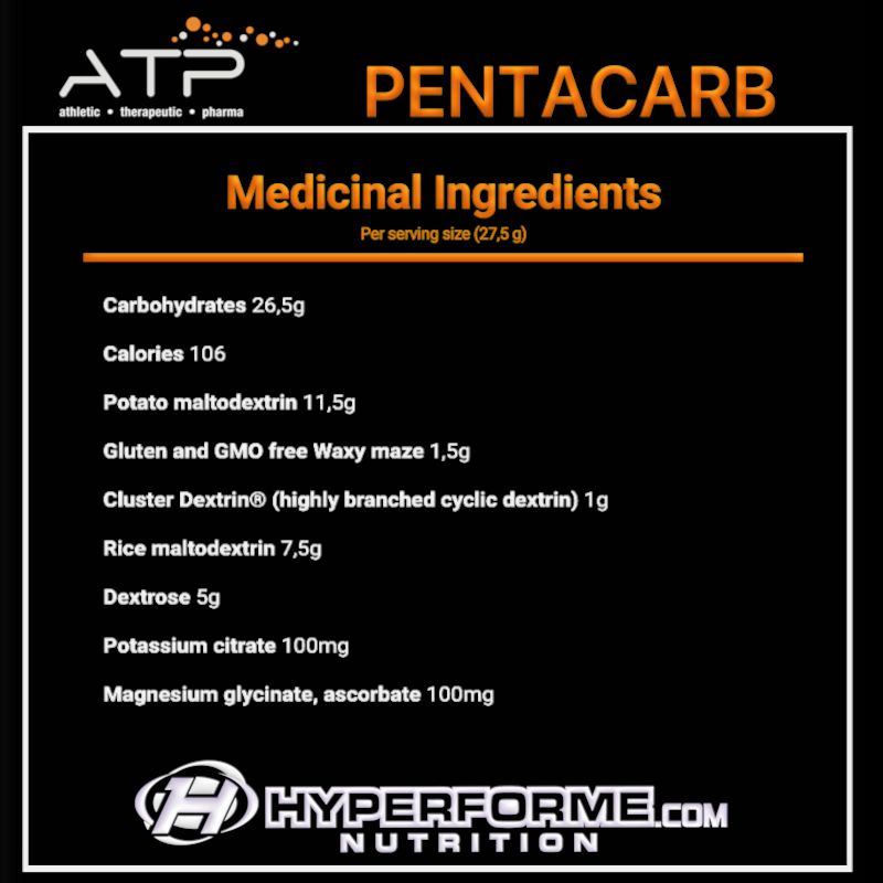 ATP Pentacarb - 1.1kg - Carbs - Hyperforme.com