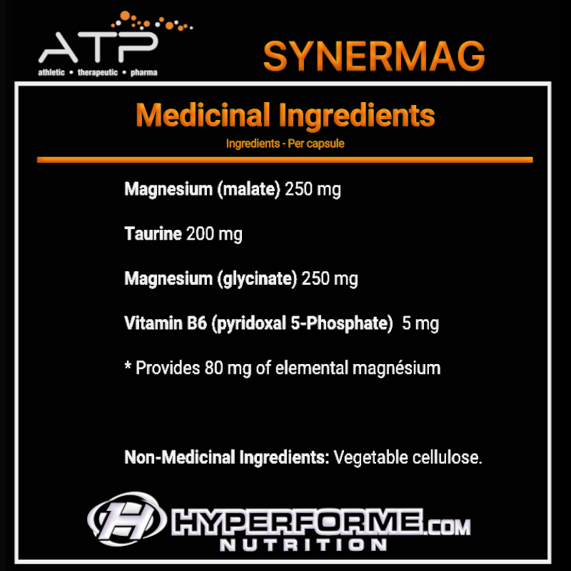 ATP Synermag - 90 caps - Vitamins and Minerals Supplements - Hyperforme.com