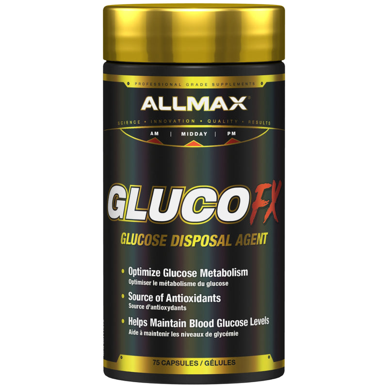Allmax Gluco FX - 75 Caps - Weight Loss Supplements - Hyperforme.com