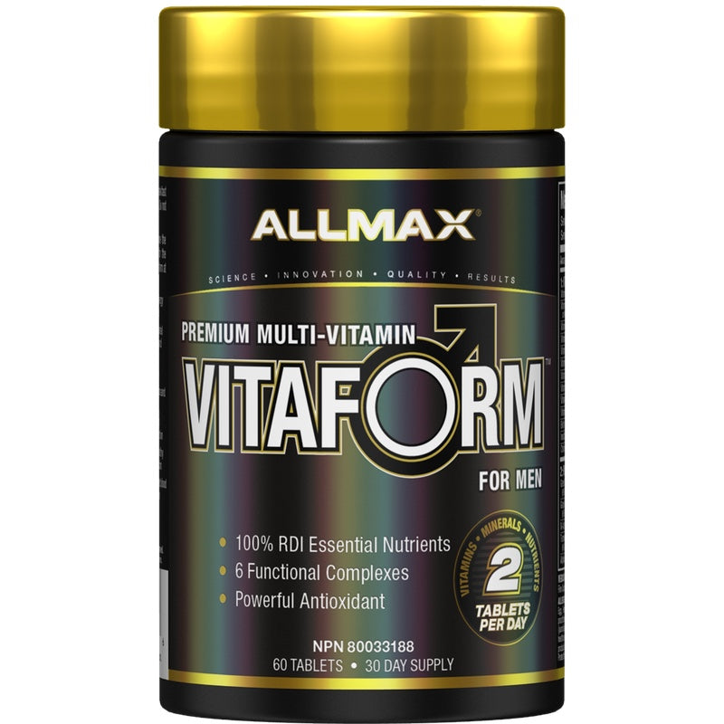 Allmax Vitaform for Men - 60 caps - Vitamins and Minerals Supplements - Hyperforme.com