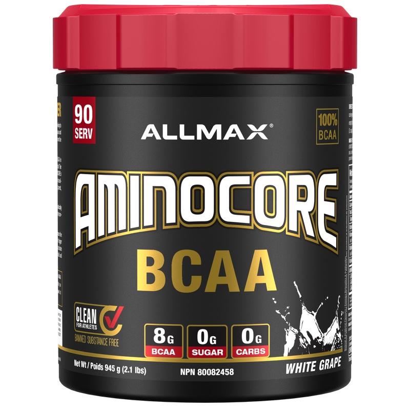 Allmax Aminocore - 90 Servings White Grape - BCAA - Hyperforme.com