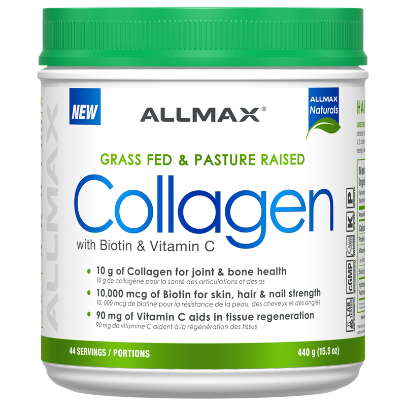 Allmax Collagen - 440g Natural - Collagen Supplements - Hyperforme.com