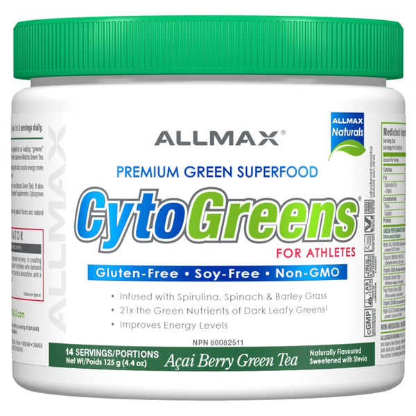 Allmax Cytogreens - 14 servings Açai Berry Green Tea - Superfoods (Greens) - Hyperforme.com