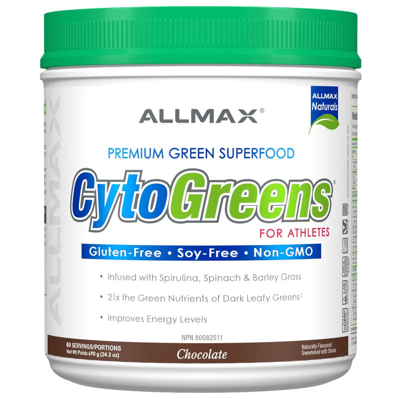 Allmax Cytogreens - 60 servings Chocolate - Superfoods (Greens) - Hyperforme.com