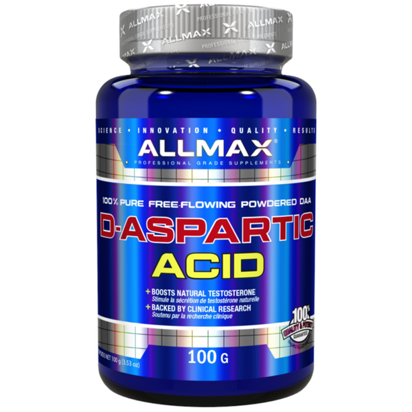 Allmax D-Aspartic Acid - 100g - Testosterone - Hyperforme.com