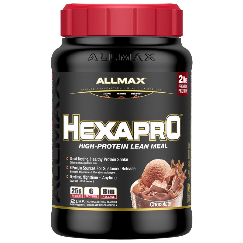Allmax Hexapro - 2lb Chocolate - Protein Powder (Blend) - Hyperforme.com