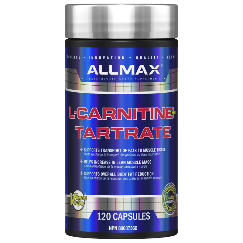 Allmax L-Carnitine Tartrate - 120 caps Allmax L-Carnitine Tartrate - 120 caps