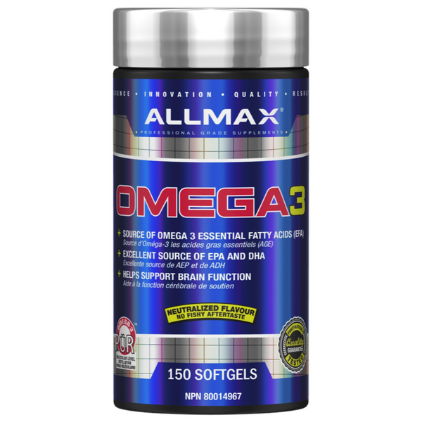 Allmax Omega3 - 180 Softgels Default Title - Omega 3 Supplements - Hyperforme.com