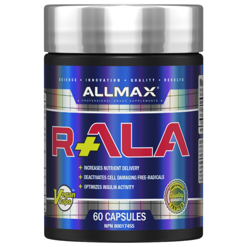 Allmax R-ALA - 60 Caps - Antioxidant Supplements - Hyperforme.com