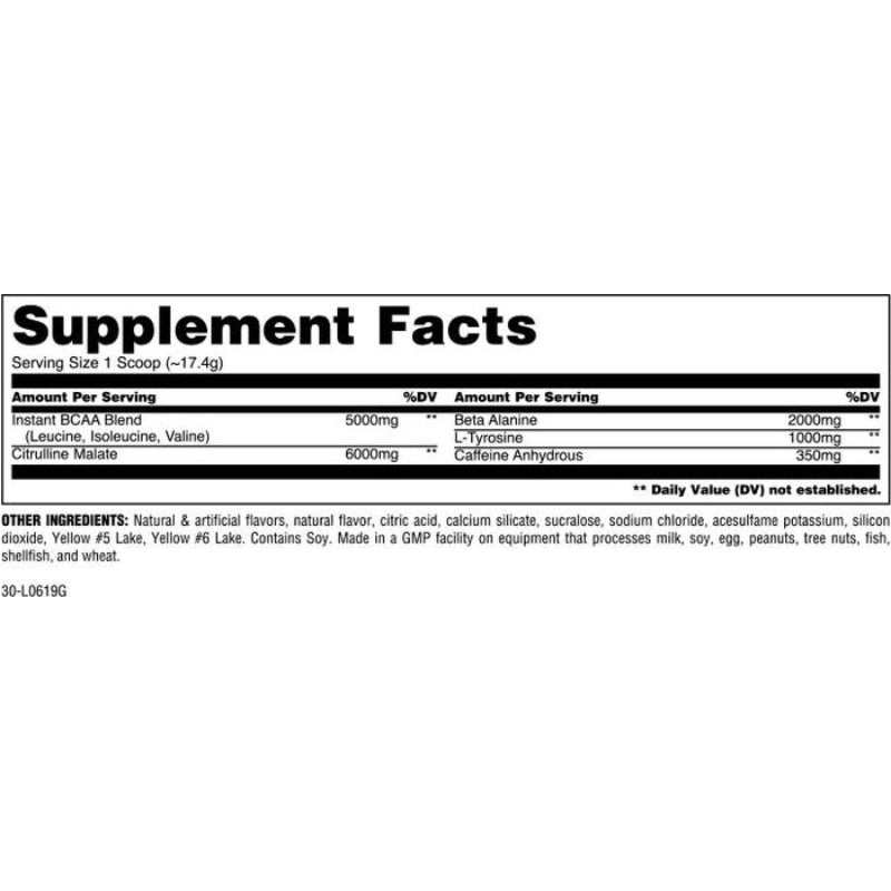 Animal Fury Pre-workout - 30 Servings - Pre-Workout - Hyperforme.com