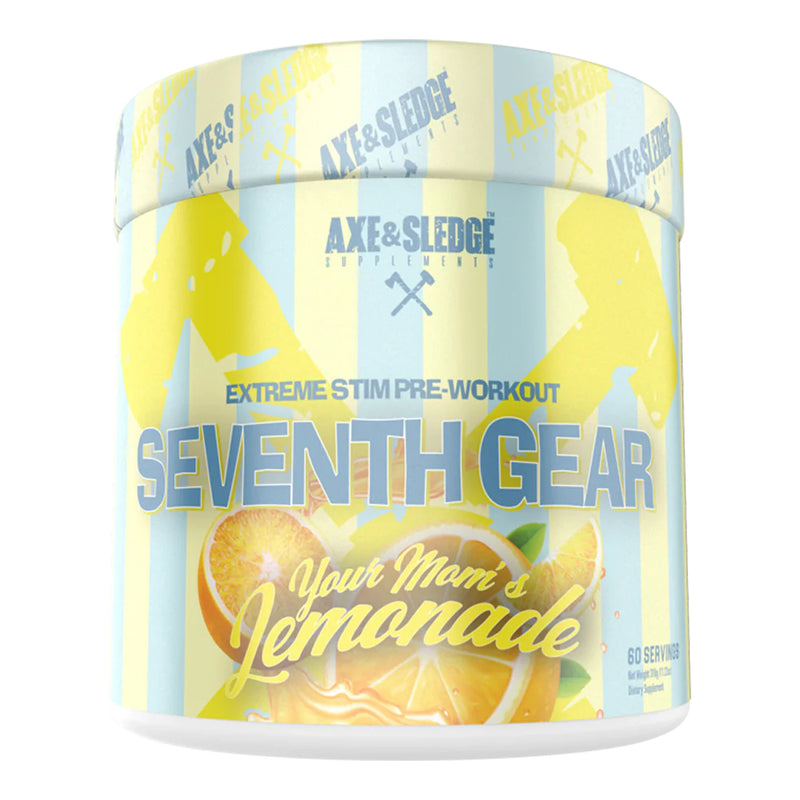 Axe and Sledge Seventh Gear Pre-Workout - 60 Servings Your mom's Lemonade - Pre-Workout - Hyperforme.com
