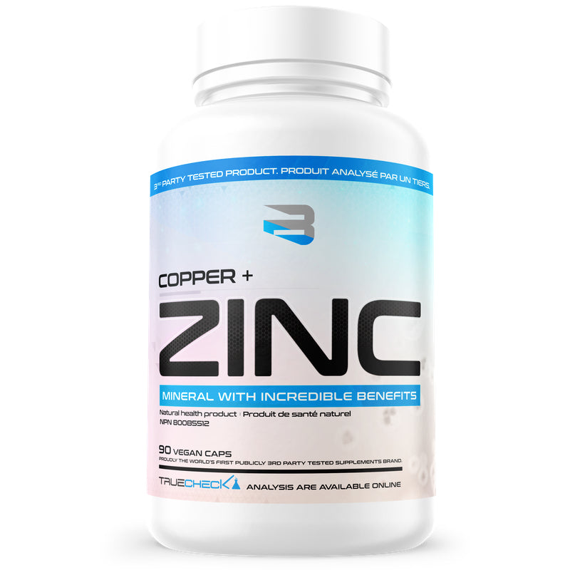 Believe Copper + Zinc - 90 Caps - Vitamins and Minerals Supplements - Hyperforme.com