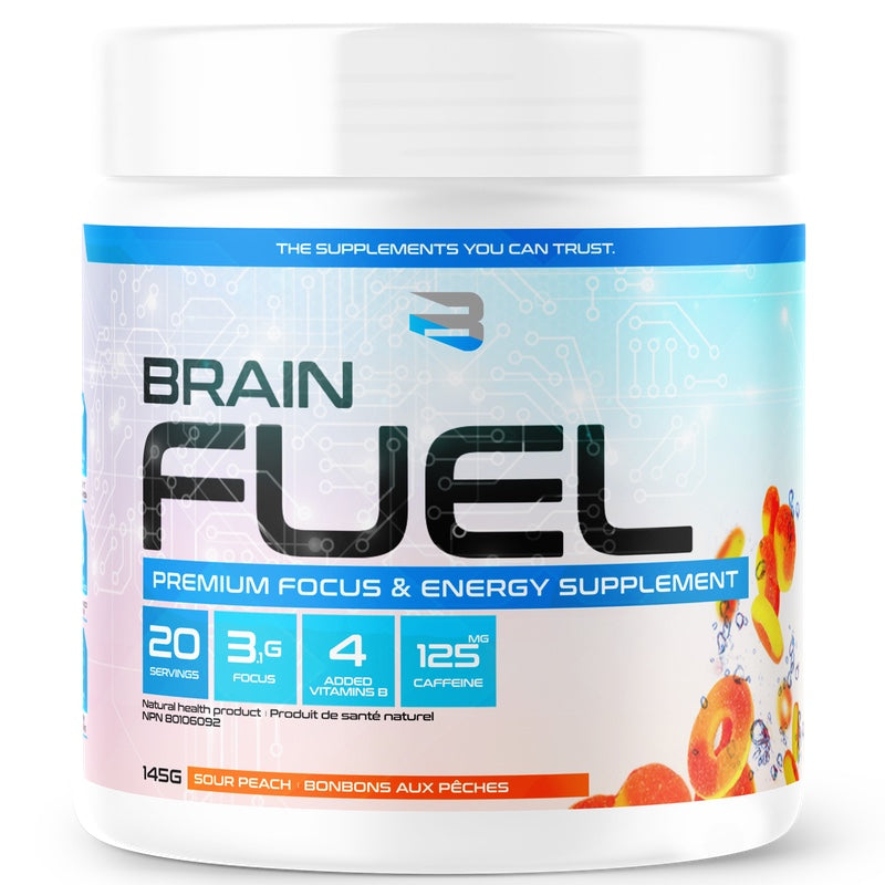 Believe Brain Fuel - 20 Servings Sour Peach - Brain Supplements - Hyperforme.com