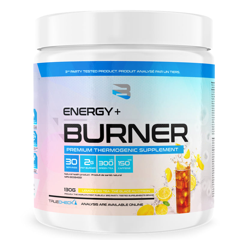Believe Energy Burner - 30 Servings Lemon Iced Tea - Energy Burner - Hyperforme.com