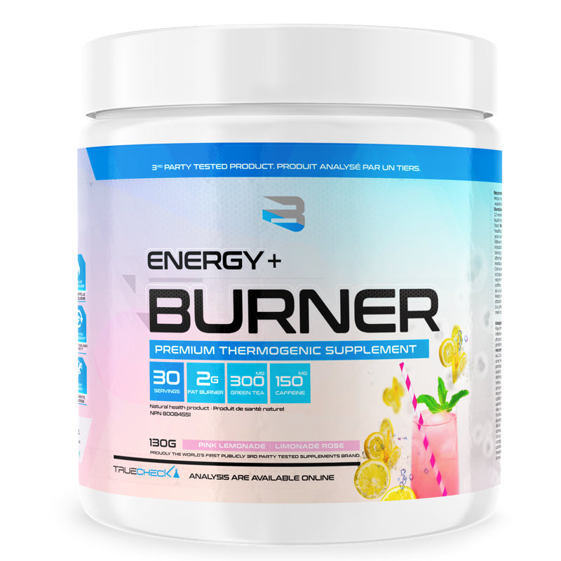 Believe Energy Burner - 30 Servings Pink Lemonade - Energy Burner - Hyperforme.com