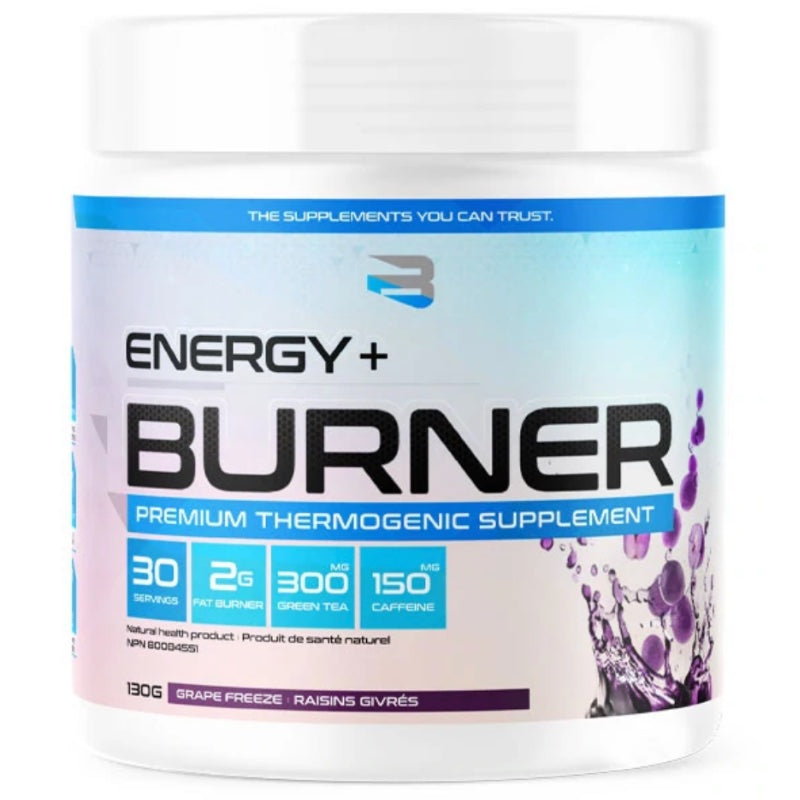 Believe Energy Burner - 30 Servings Grape Freeze - Energy Burner - Hyperforme.com