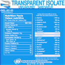 Believe Transparent Isolate 4lb + Flavor Pack - Protein Powder (Whey Isolate) - Hyperforme.com