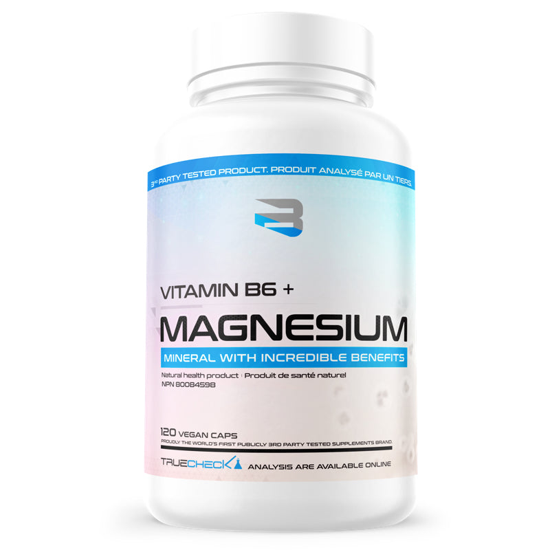 Believe B6 + Magnesium - 120 Caps - Vitamins and Minerals Supplements - Hyperforme.com