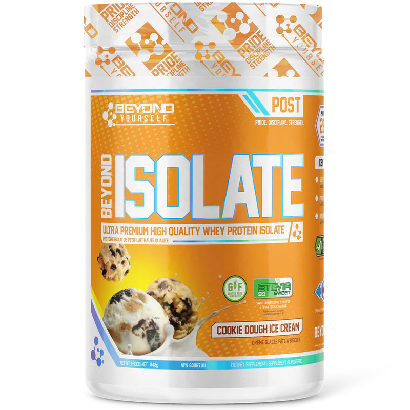 Beyond Yourself Isolate Protein - 1.9lb Cookie Dough Ice Cream - Protein Powder (Whey Isolate) - Hyperforme.com