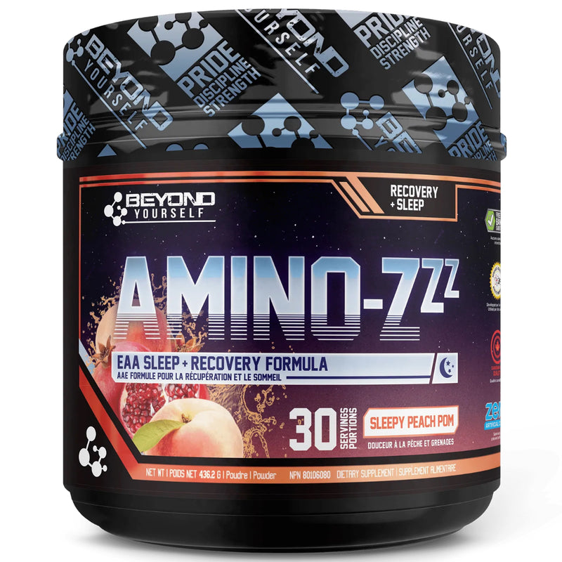 Beyond Yourself Amino ZZZ - 30 Servings Sleepy Peach Pom - Sleep Aid Supplements - Hyperforme.com