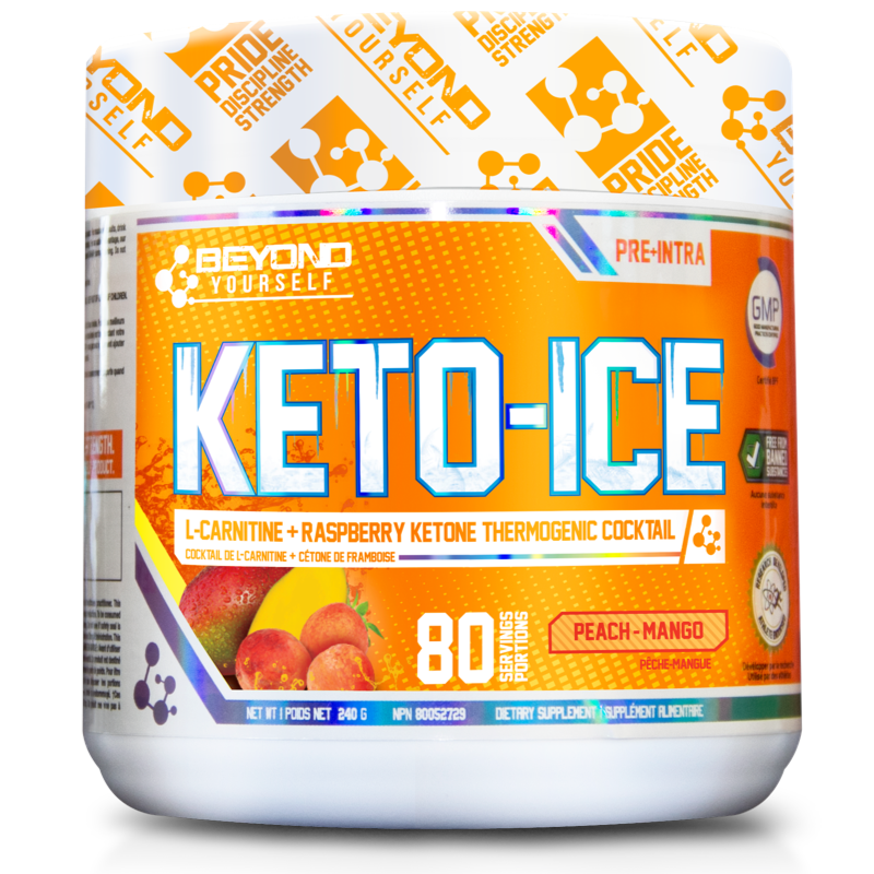 Beyond Yourself Keto Ice - 80 Servings Peach Mango - Keto Supplements - Hyperforme.com