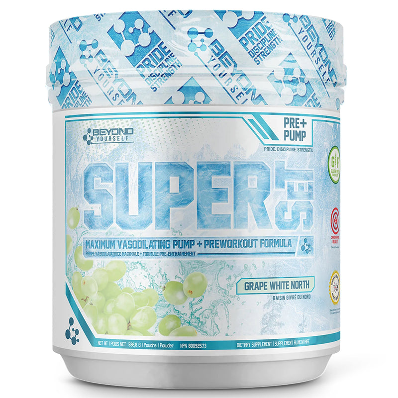 Beyond Yourself Superset - 40 Servings Grape White North - Pre-Workout - Hyperforme.com
