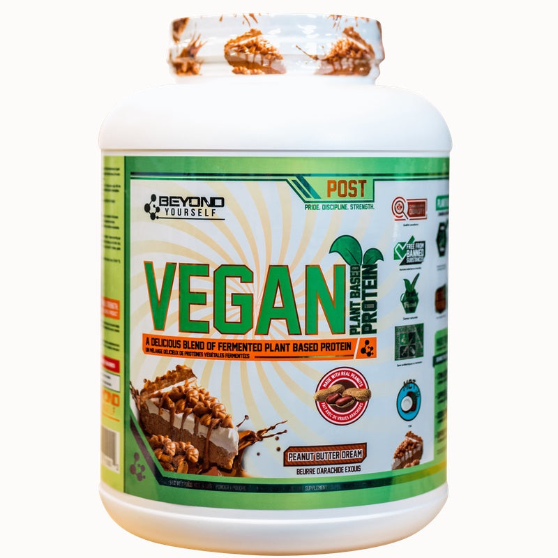 Beyond Yourself Vegan Protein - 4lb Peanut Butter Dream - Protein Powder (Vegan) - Hyperforme.com