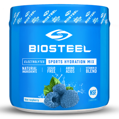 Biosteel Sports Hydration Mix - 140g Blue Raspberry - Electrolytes - Hyperforme.com