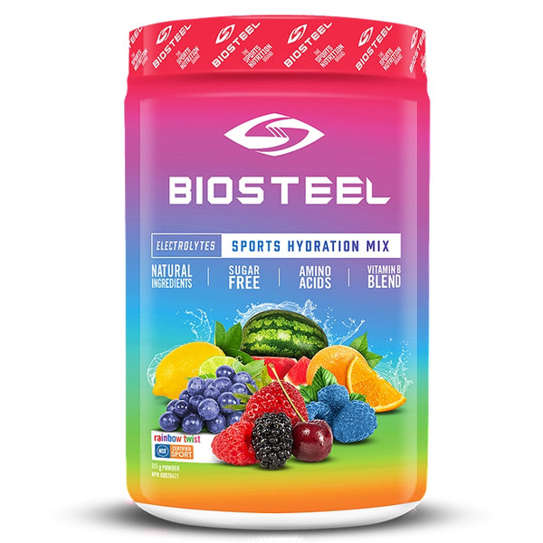 Biosteel Sports Hydration Mix - 315g Rainbow Twist - Electrolytes - Hyperforme.com