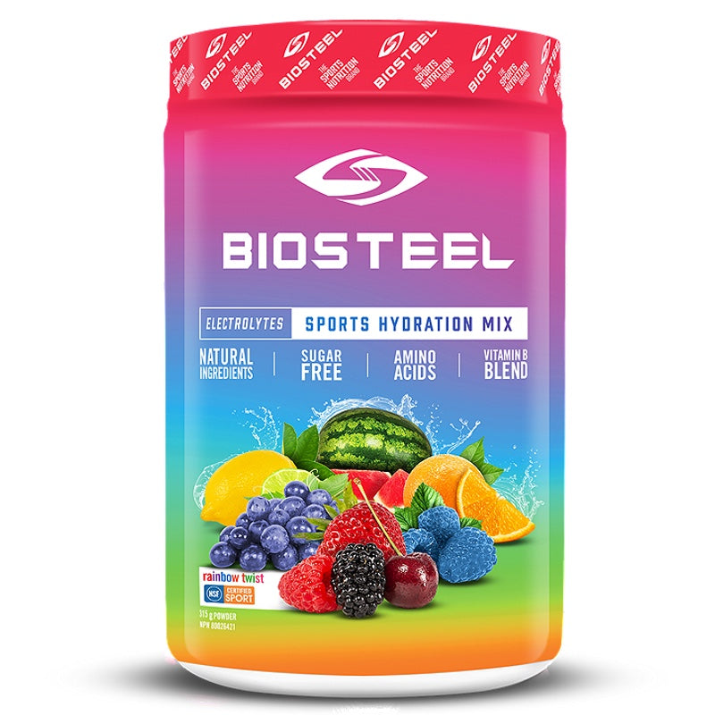 Biosteel Sports Hydration Mix - 315g Rainbow Twist - Electrolytes - Hyperforme.com