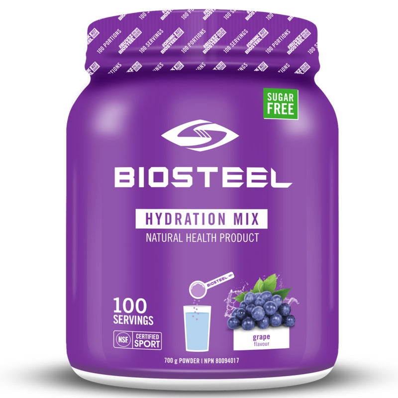 Biosteel Sports Hydration Mix - 700g Grape - Electrolytes - Hyperforme.com