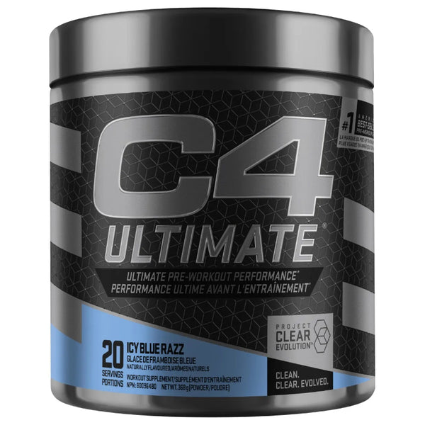 Cellucor C4 Ultimate - 20 Servings Icy Blue Razz - Pre-Workout - Hyperforme.com