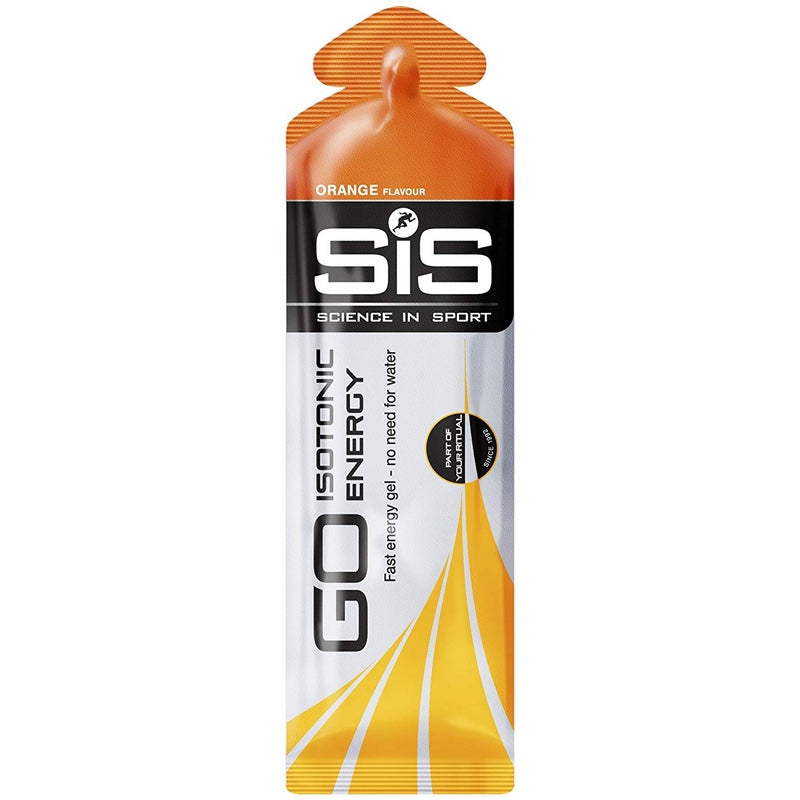 SIS GO Isotonic Energy Gel 60ml - 1 Pack Orange - Carbs - Hyperforme.com